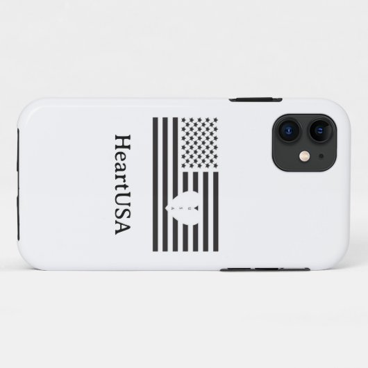 HeartUSA Iphone case (Rückseite (Horizontal))