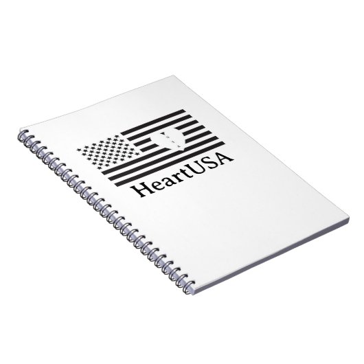 HeartUSA notebook Notizblock (Rechte Seite)