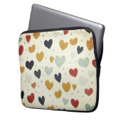 HeartVibe Notebook-Sieb Laptopschutzhülle (Vorderseite Links)