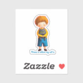 Heartwarming Feline Love Aufkleber (Blatt)