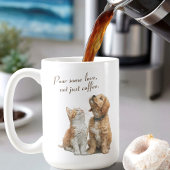 Heartwarming Gaze: Pour Some Love Custom Kaffeetasse