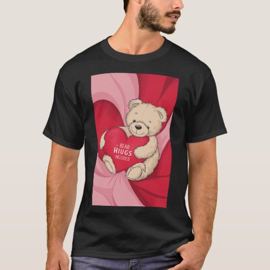 Heartwarming Teddy T-Shirt (Vorderseite)