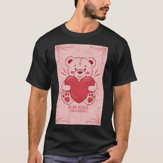 Heartwarming Teddy T-Shirt (Vorderseite)