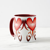 HeartWingza-Tasse Tasse (Vorderseite Links)