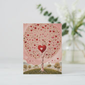 Heartwood Feiertagspostkarte (Stehend Vorderseite)