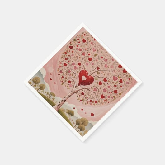 Heartwood Serviette (Ecke)