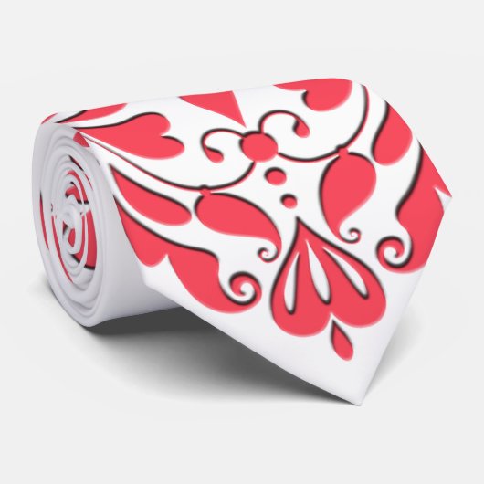 HeartyParty Krawatte (Gerollt)