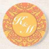 HeartyParty Sandstein Untersetzer (Vorne)