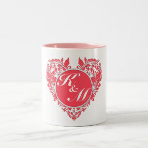 HeartyParty Zweifarbige Tasse