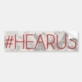 #HEARUS Autoaufkleber (Vorne)