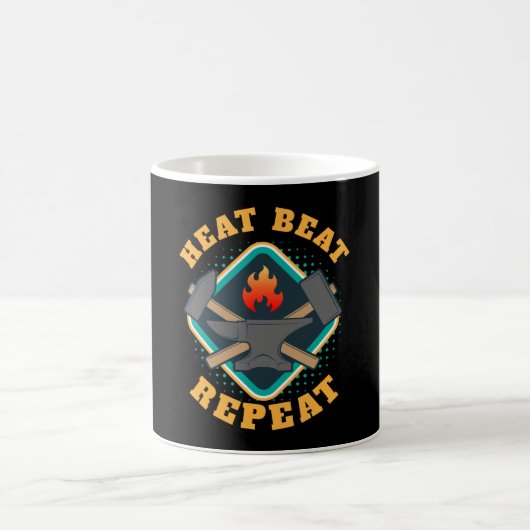 Heat Beat Repeat Blacksmith Kaffeetasse (Mittel)
