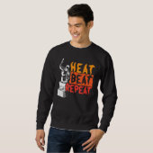 Heat Beat Repeat Metalsmith Schmied Sweatshirt (Vorne ganz)