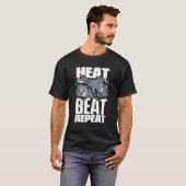 Heat Beat Wiederholung Hobby Legend Schmieden Anvi T-Shirt (Vorne ganz)