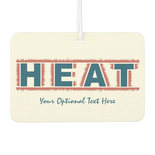 HEAT Custom Car Lufterfrischer (Vorderseite)