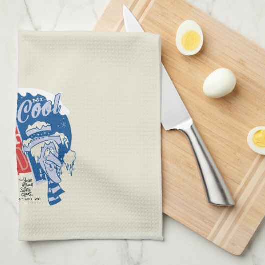 Heat Miser Hot Head & Snow Miser Mr. Cool Geschirrtuch (Viertel Falte)