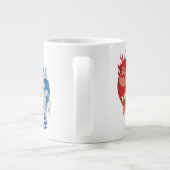 Heat Miser Hot Head & Snow Miser Mr. Cool Jumbo-Tasse (Rückseite)