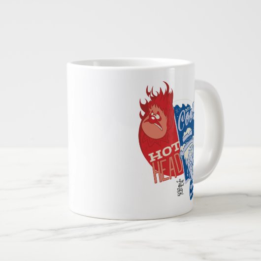 Heat Miser Hot Head & Snow Miser Mr. Cool Jumbo-Tasse (Vorderseite Rechts)