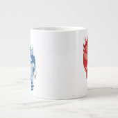 Heat Miser Hot Head & Snow Miser Mr. Cool Jumbo-Tasse (Vorderseite)