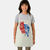 Heat Miser Hot Head & Snow Miser Mr. Cool Schürze (Insitu)