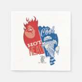 Heat Miser Hot Head & Snow Miser Mr. Cool Serviette (Vorderseite)