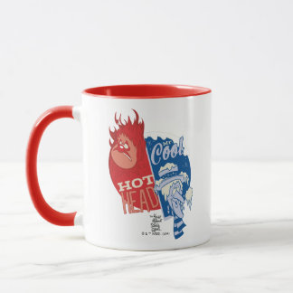 Heat Miser Hot Head & Snow Miser Mr. Cool Tasse