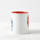 Heat Miser Hot Head & Snow Miser Mr. Cool Tasse (Zentrum)