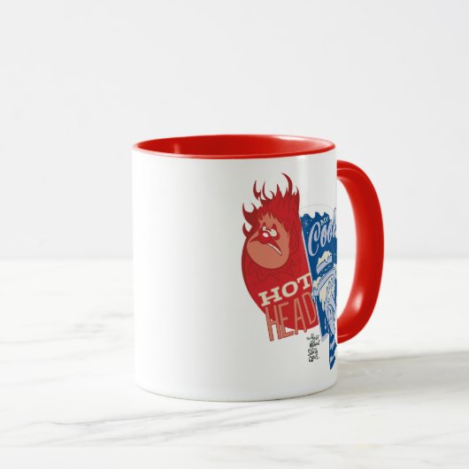 Heat Miser Hot Head & Snow Miser Mr. Cool Tasse (VorderseiteRechts)
