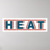 HEAT-Poster Poster (Vorne)
