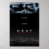 Heat unter Leitung von Michael Mann Robert De Niro Poster (Vorne)