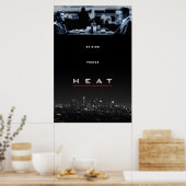 Heat unter Leitung von Michael Mann Robert De Niro Poster (Küche)