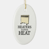 Heaters Gonna Heat Keramik Ornament (Rechts)