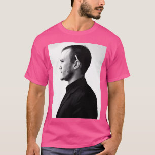 Heath Ledger Schwarz-Weiß-Schauspieler T-Shirt