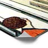 Heath Robinson Illustration Zuhause Comforts W Hea Poster (Ecke)