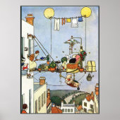 Heath Robinson Illustration Zuhause Comforts W Hea Poster (Vorne)