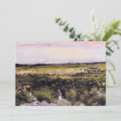 Heath with Wheelbarrow by Vincent van Gogh (Stehend Vorderseite)