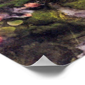 Heath with Wheelbarrow by Vincent van Gogh Poster (Ecke)