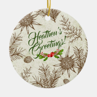 Heathen Gruß Atheist Ornament