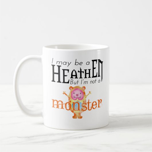 Heathen Monster-Tasse Kaffeetasse (Links)