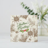 Heathen's Greetings Atheist Card Karte (Stehend Vorderseite)