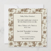 Heathen's Greetings Atheist Card Karte (Rückseite)