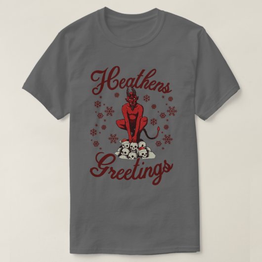 Heathens Greetings T-Shirt (Design vorne)