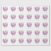 Heather Blume Geschenkpapier (Flach)