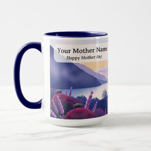 Heather Distel Strickpfade am See Tasse