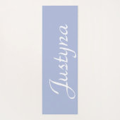 Heather Elegant Name | Stilvoll einfach Yogamatte (Rückseite)