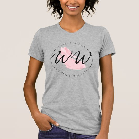 Heather Gray Worthy Innerhalb T - Shirt (Vorderseite)