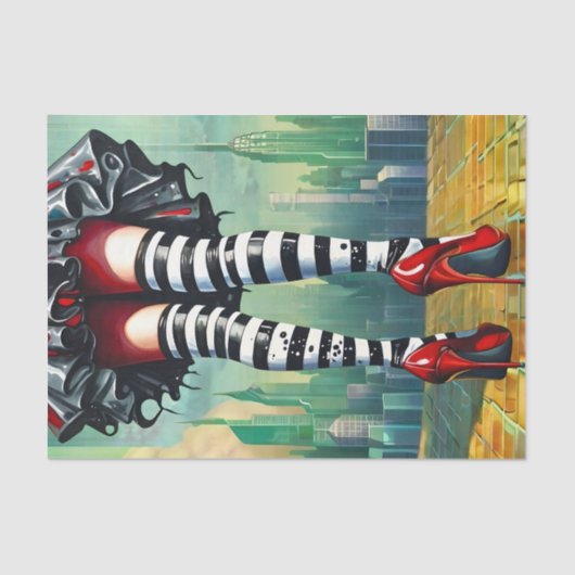 Heather Heels Witch Seidenpapier (Vorderseite)