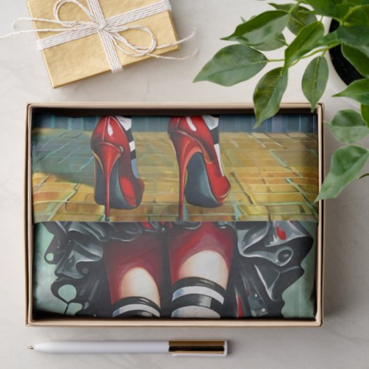 Heather Heels Witch Seidenpapier (Geschenk)