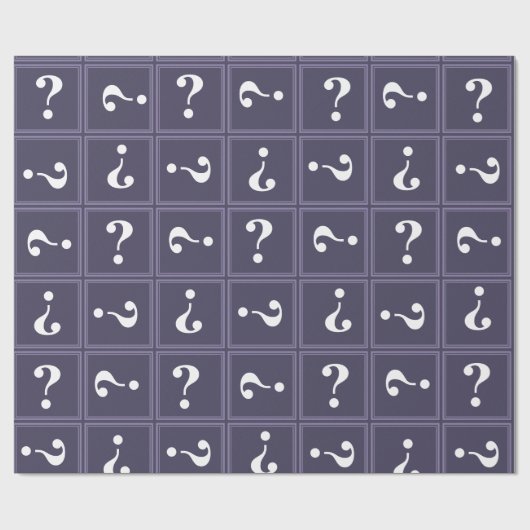 Heather lila Mysterium Geschenkpapier (Flach)