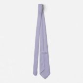 Heather Lila Solid Color Krawatte (Rückseite)