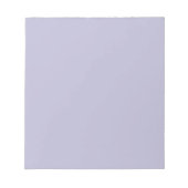 Heather Lila Solid Color Notizblock (Vorderseite)